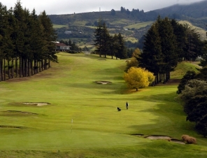 Looking back to clubhouse